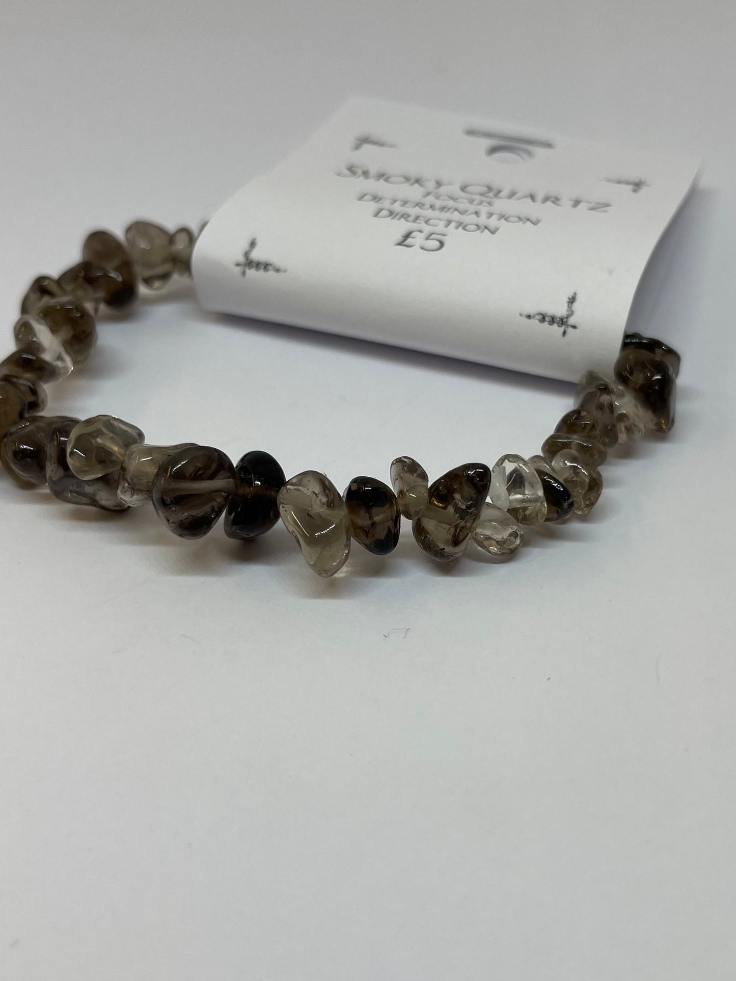 Smoky Quartz Chip Bracelet