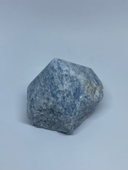 Blue Calcite Point