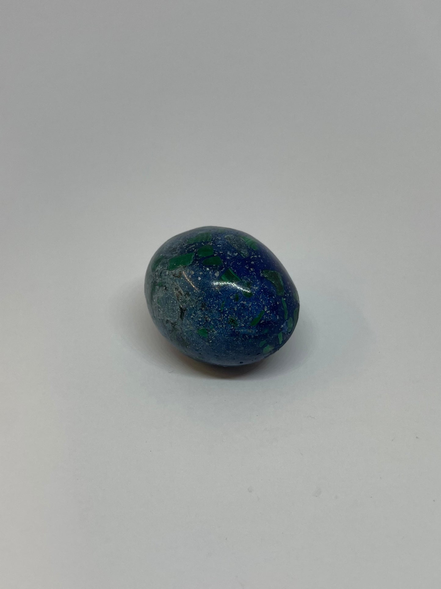 Azurite and Malachite Tumble Stone