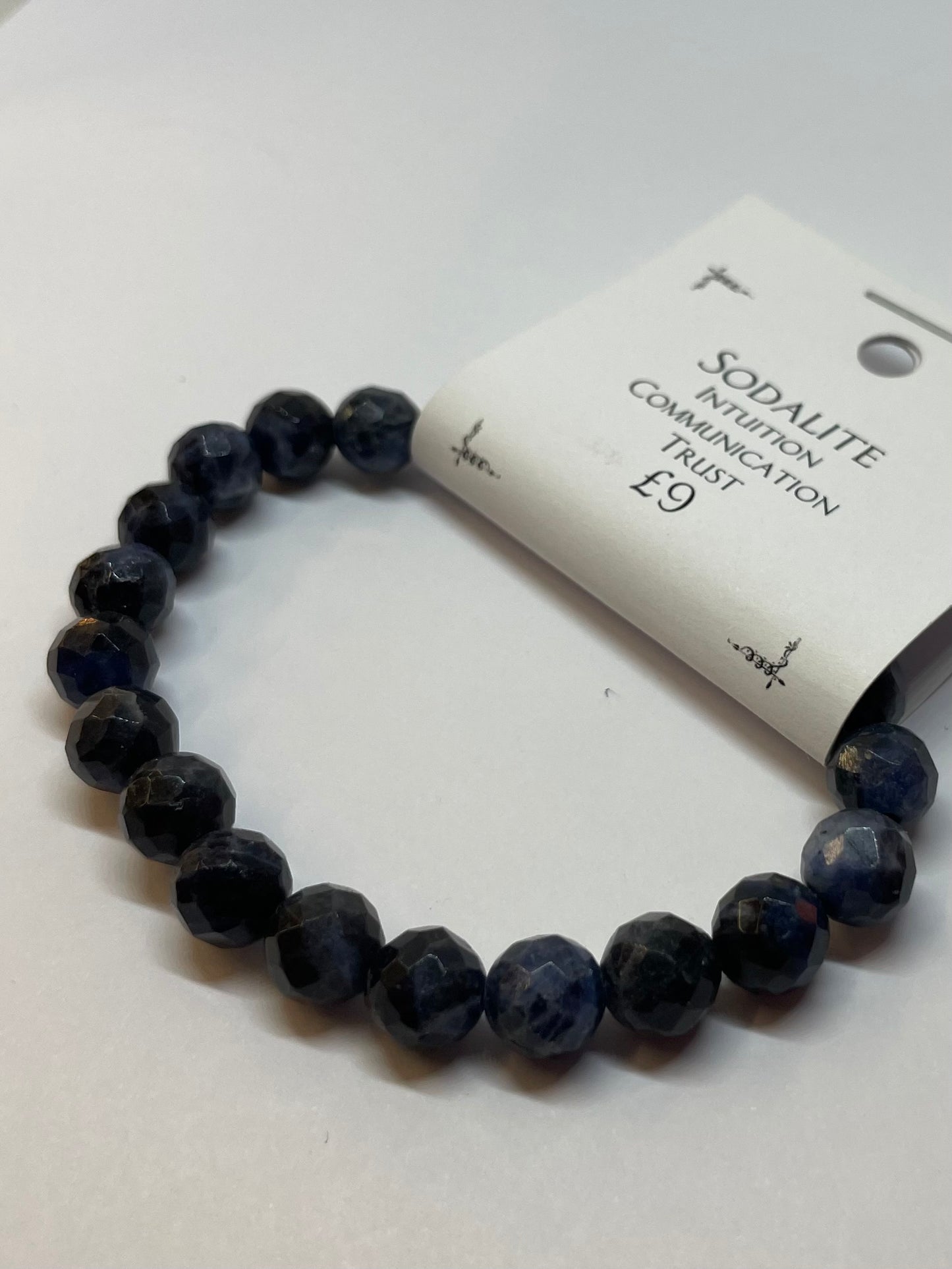 Carved Sodalite Bracelet