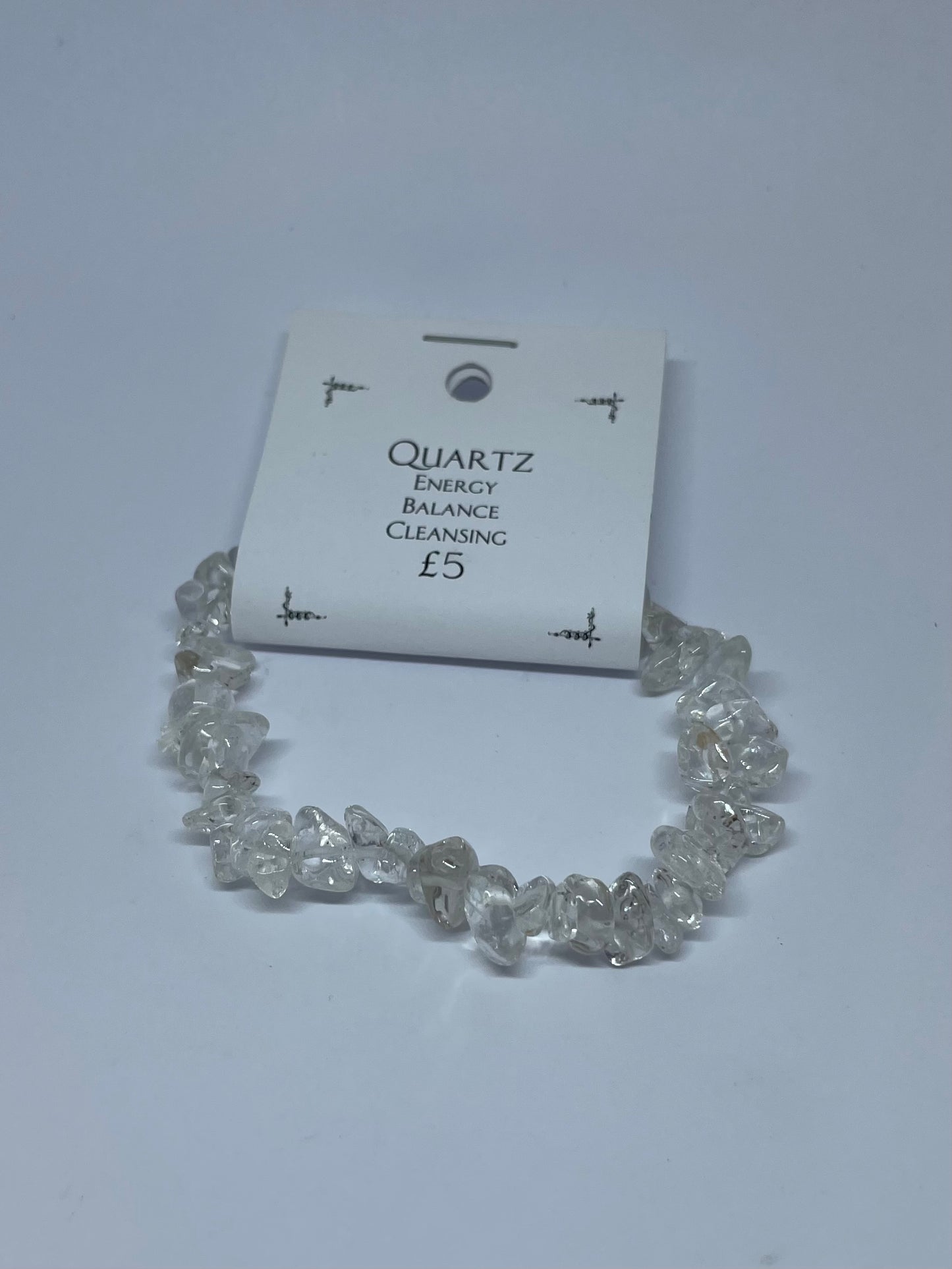 Clear Quartz Chip Bracelet