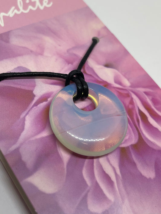 Opalite Circle Necklace