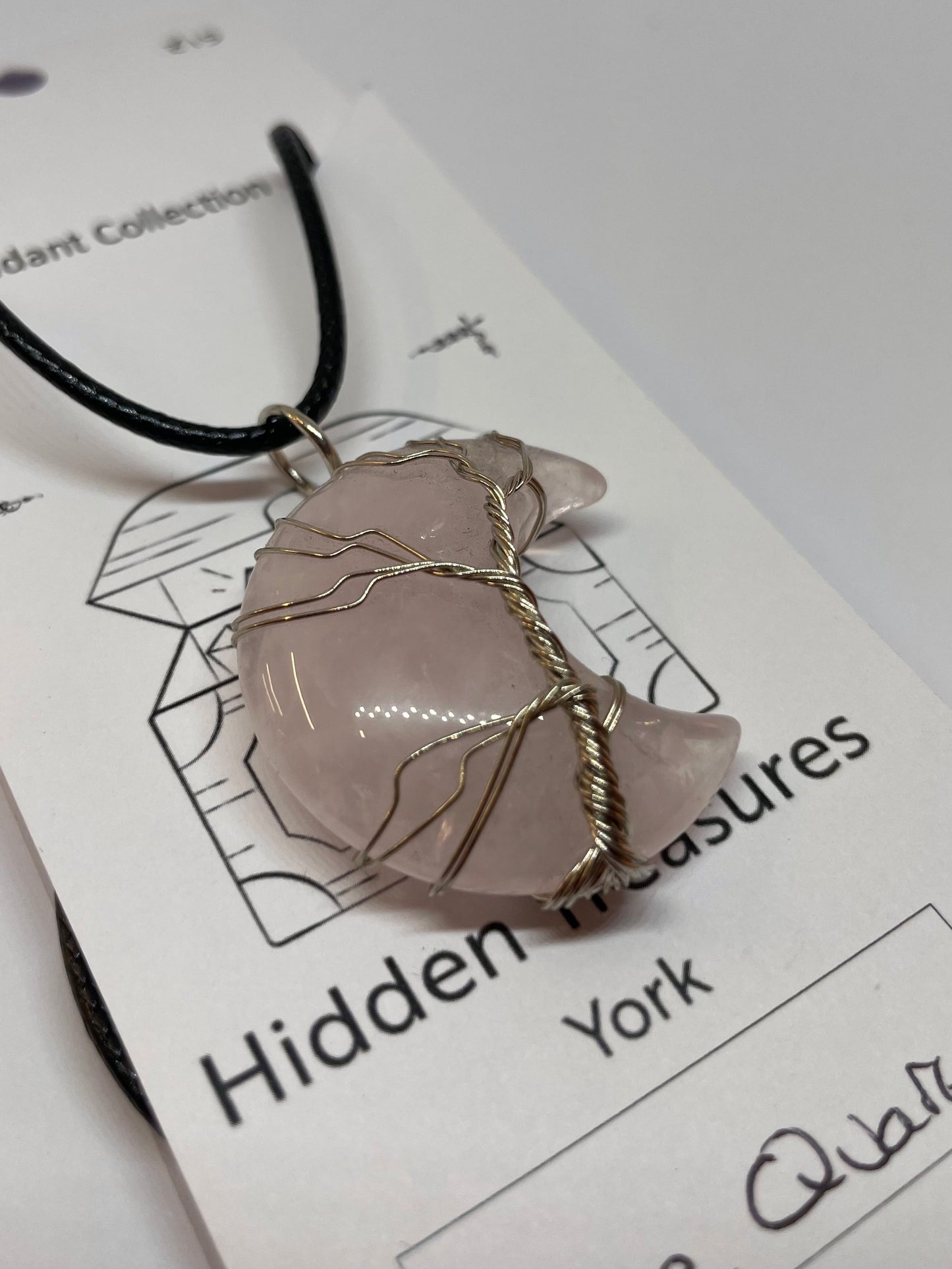 Rose Quartz Tree Necklace