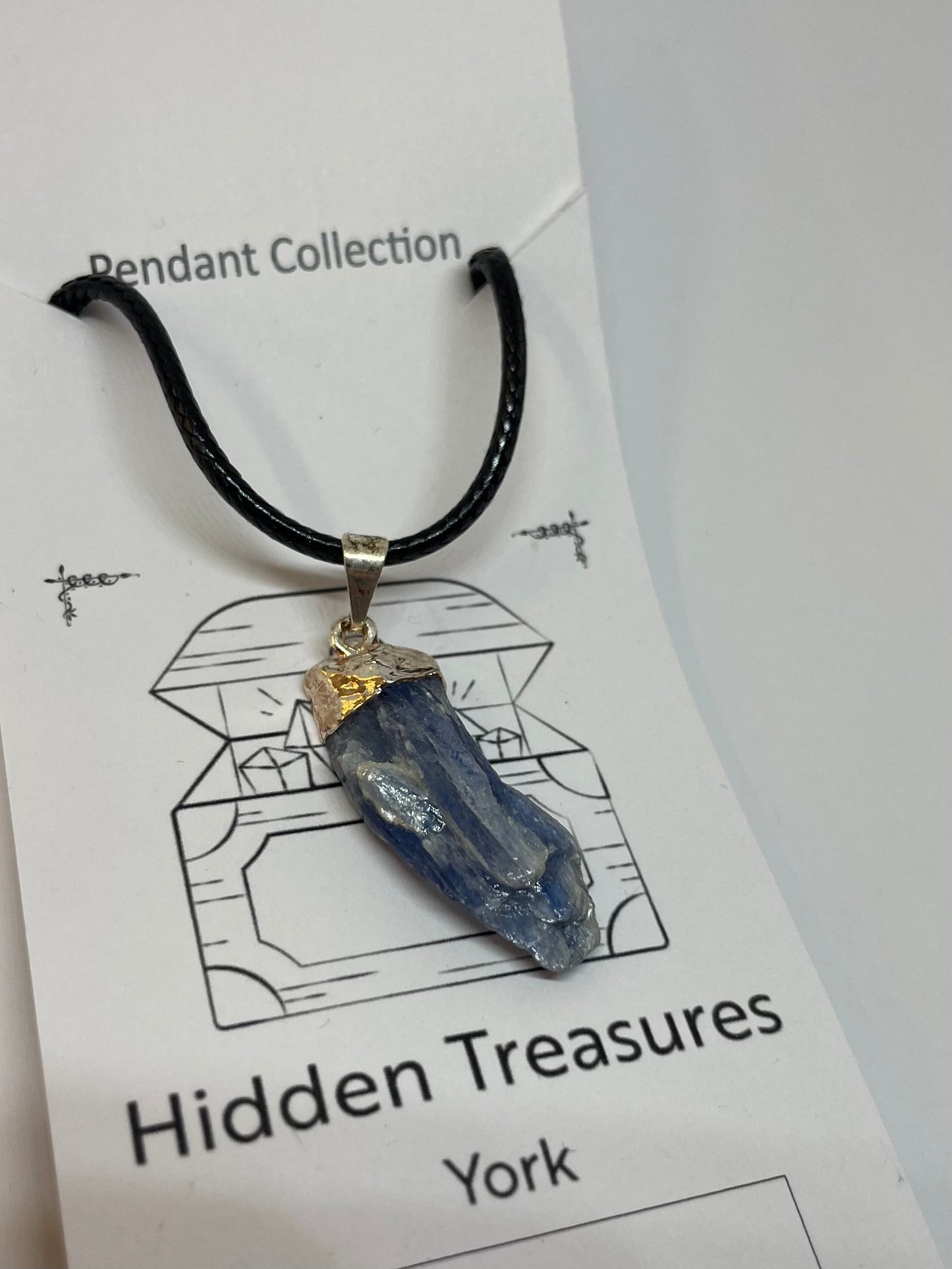 Raw Kyanite Necklace