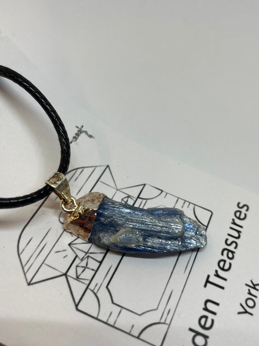 Raw Kyanite Necklace