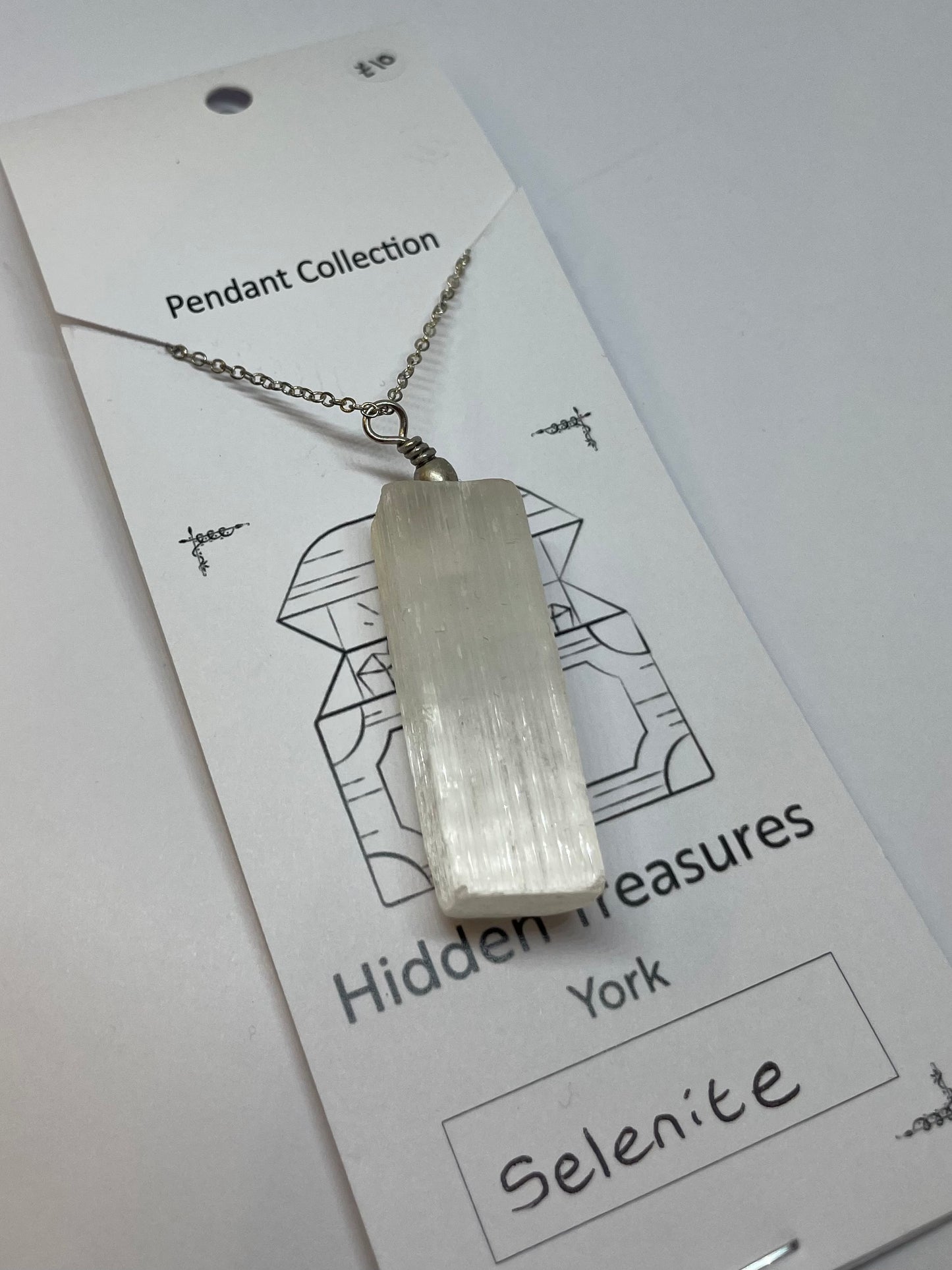 Selenite Necklace