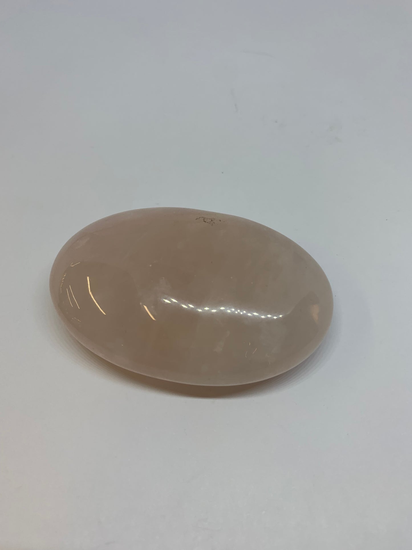 Rose Quartz Palm Stone