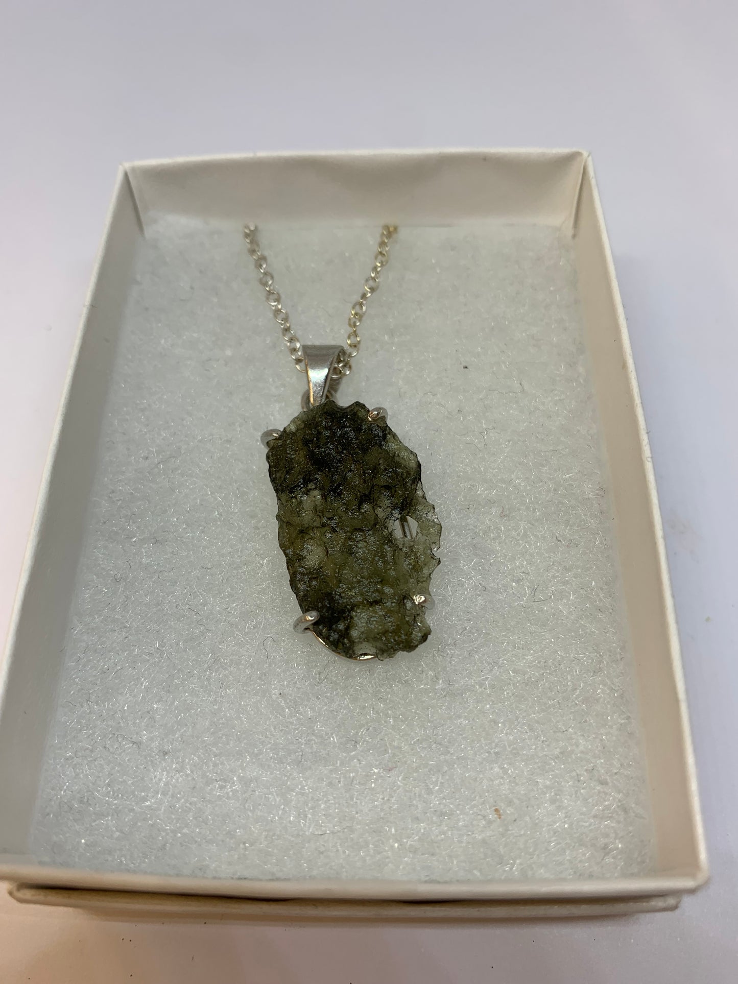 Moldavite Pendant