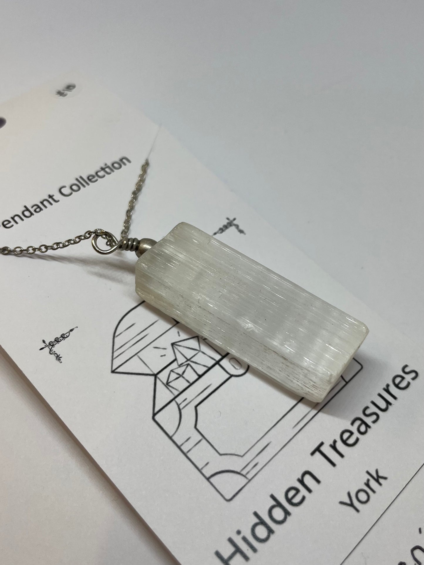 Selenite Necklace