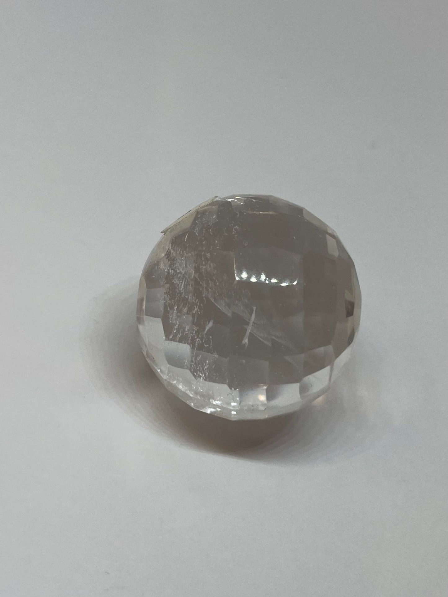 Clear Quartz Etched Sphere